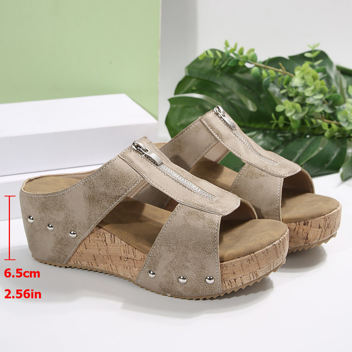 Gigi - Stylish Wedge Sandals