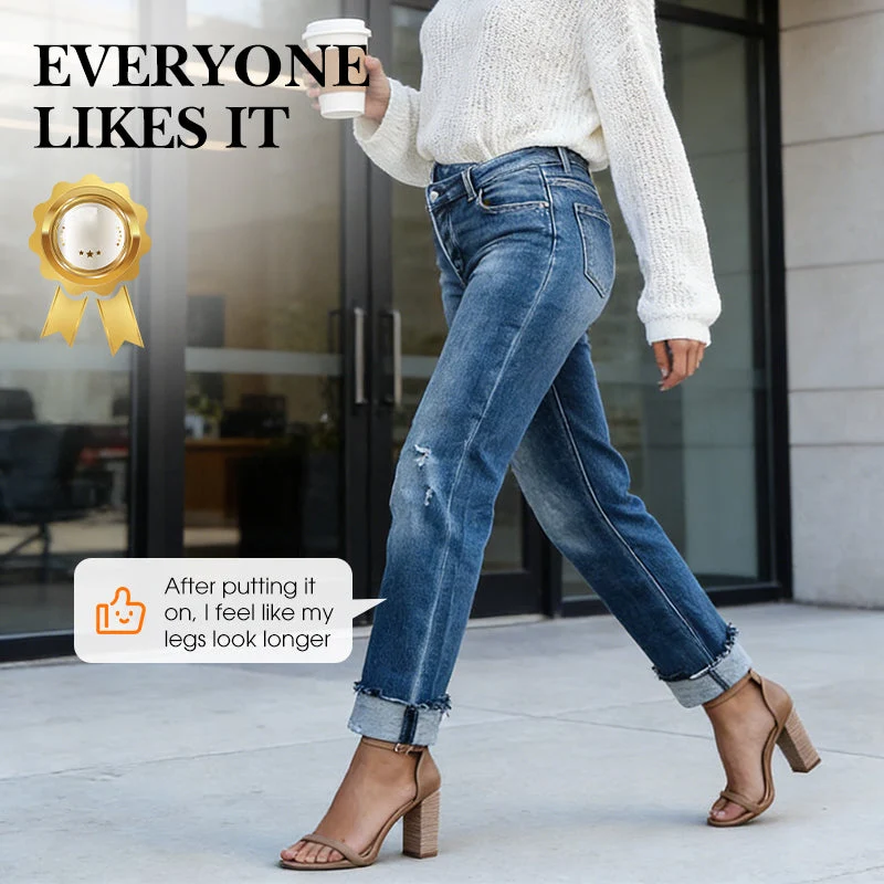 Susan™ | Flattering High-Waisted Stretch Jeans
