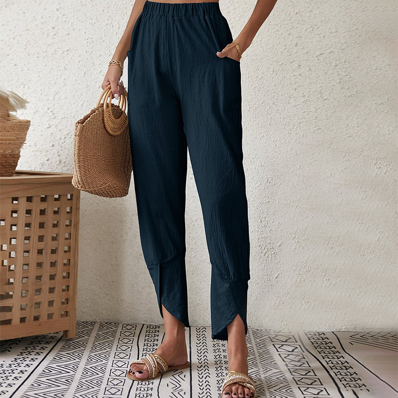 Essari - Pants with Split Zoom
