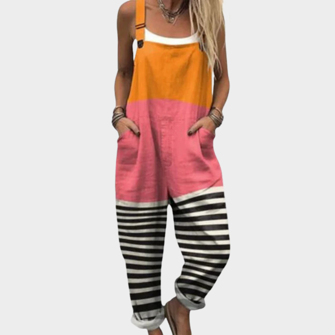 Comfortable Printed Jumpsuit