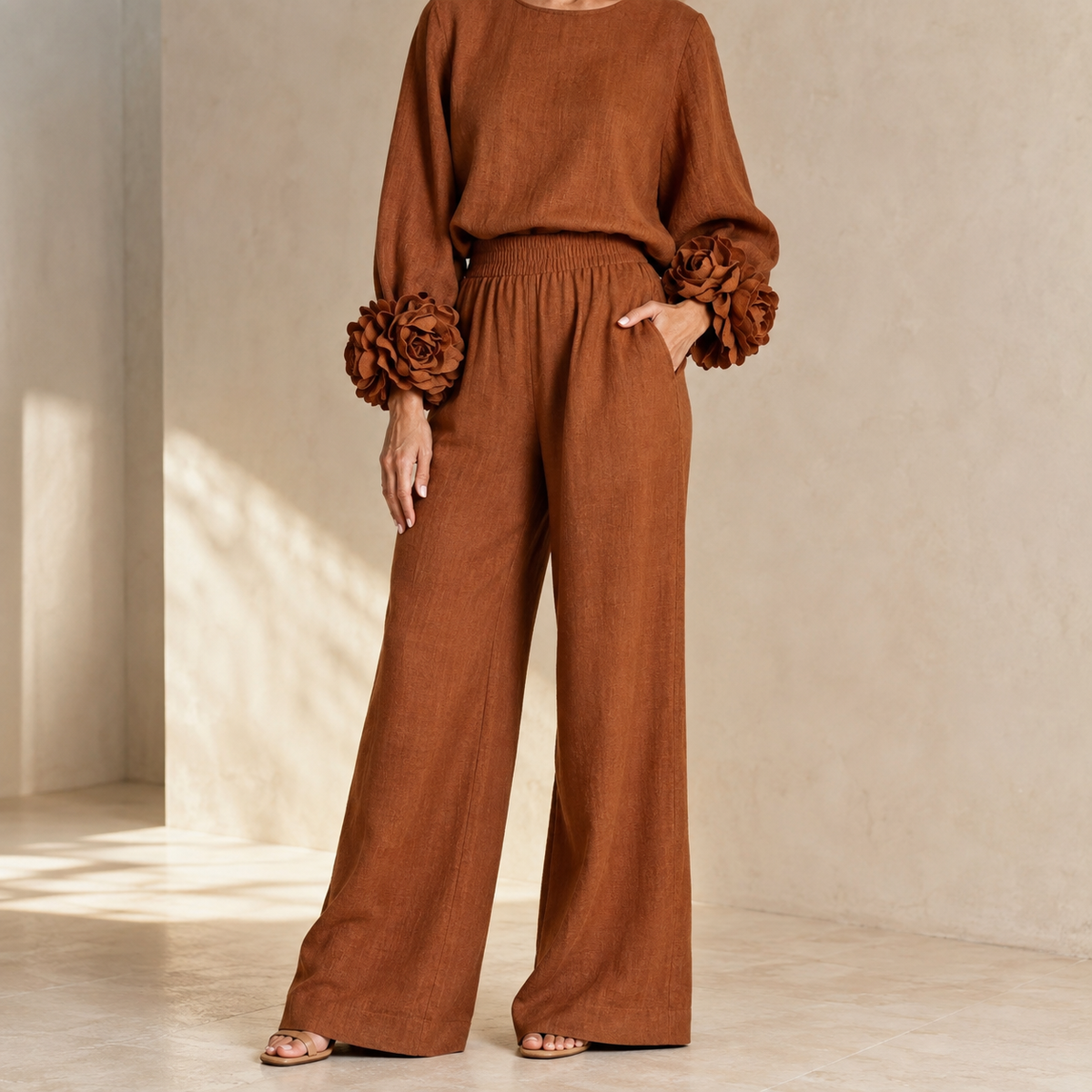 Lily™ | Comfortable Matching Set With Flowers