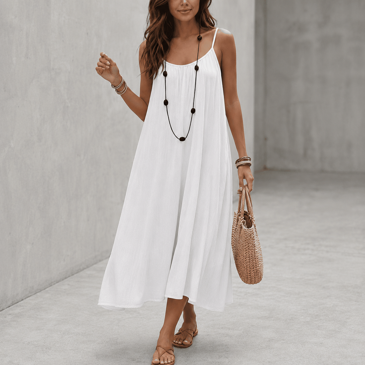Hazel™ | Relaxed Tummy-Flattering Maxi Dress