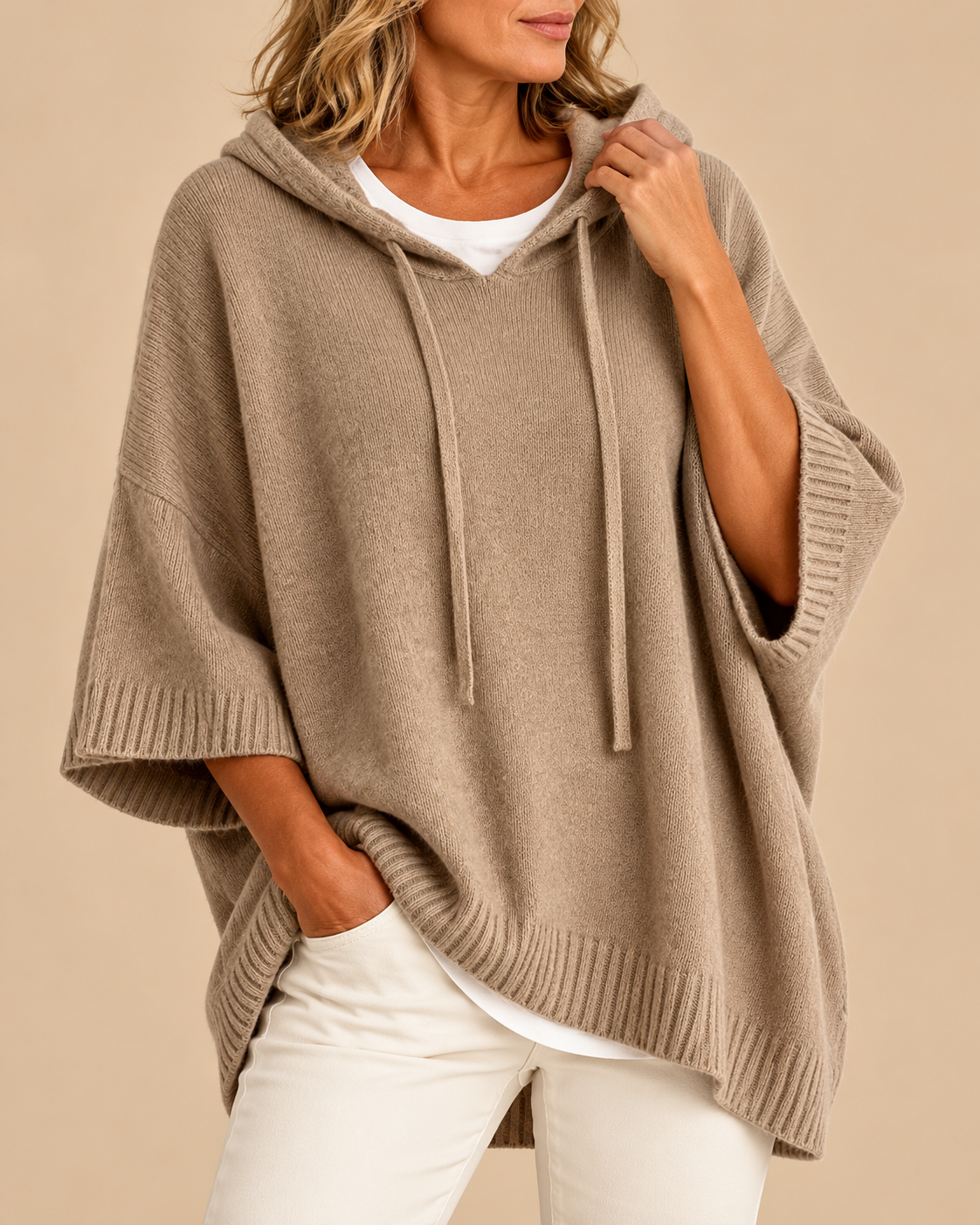 Patricia™ | Soft Hooded Poncho