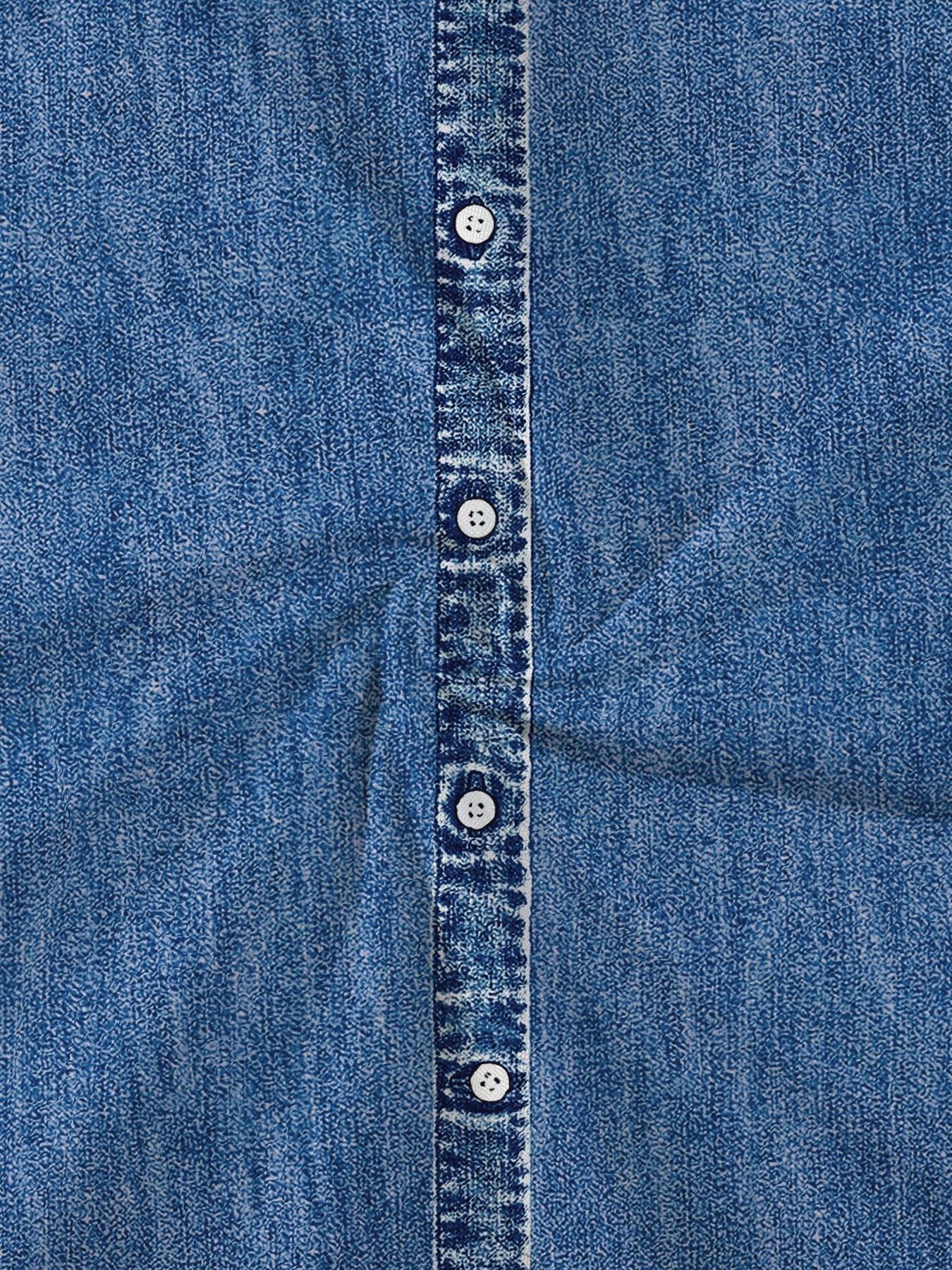 Hélène™ | Retro Denim Dress