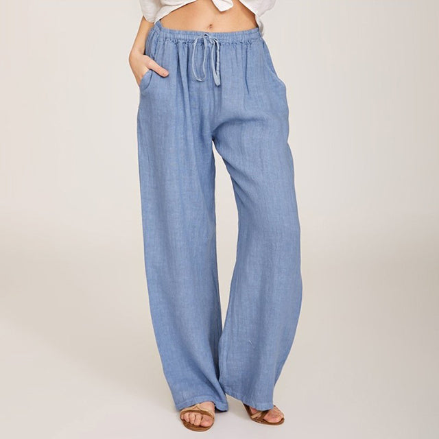 Enara - Comfortable Pants with Drawstrings