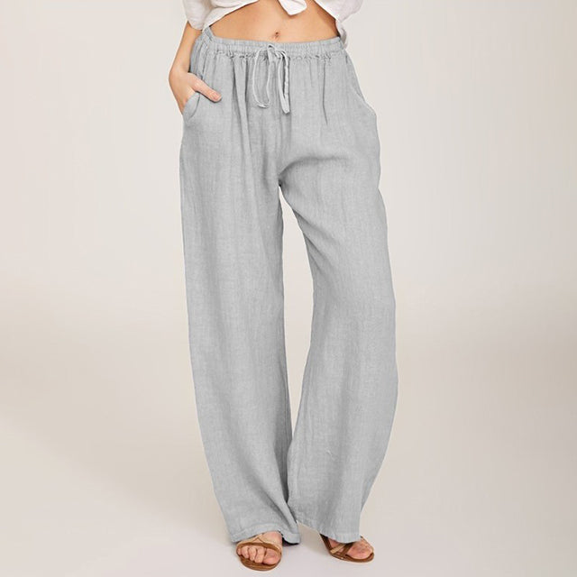 Enara - Comfortable Pants with Drawstrings