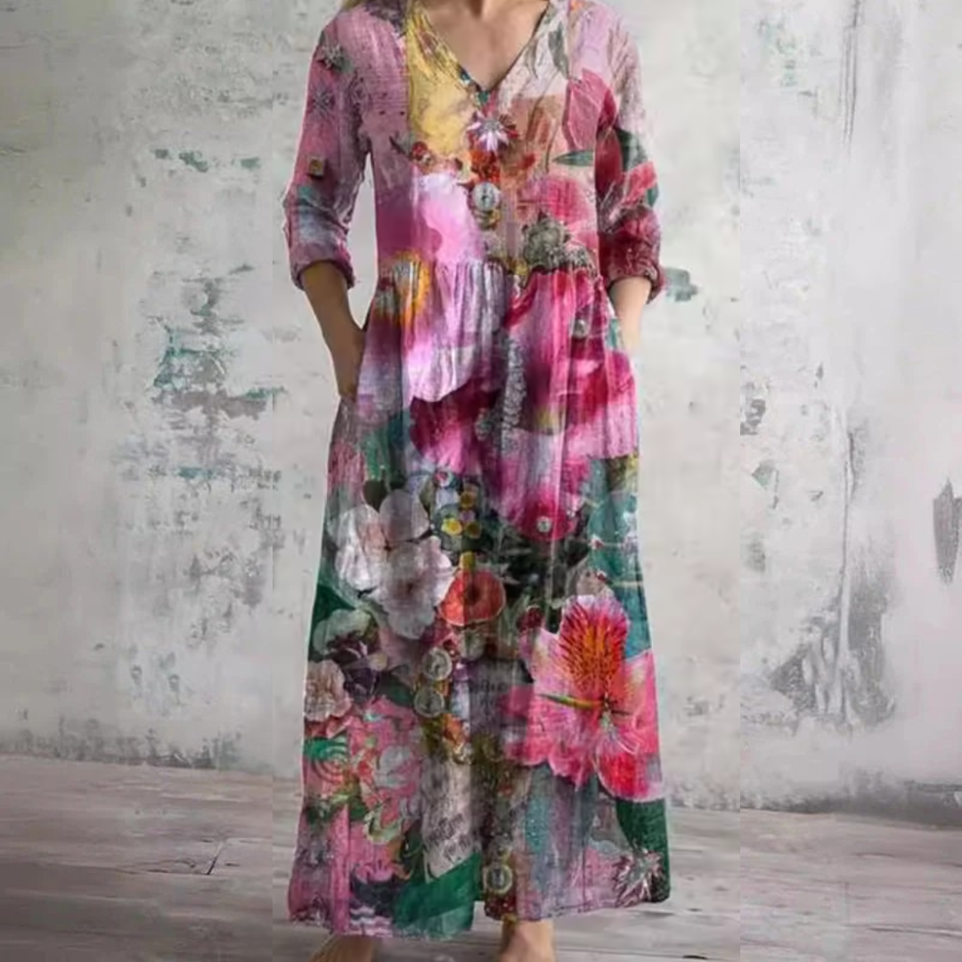 Remi™ | Tummy-Flattering Floral Summer Dress