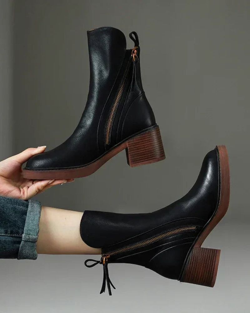 Beverly™ | Orthopedic Ankle Boots with Block Heel 2