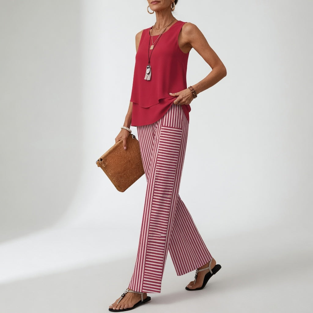 Rosavienne | Riviera Striped Set