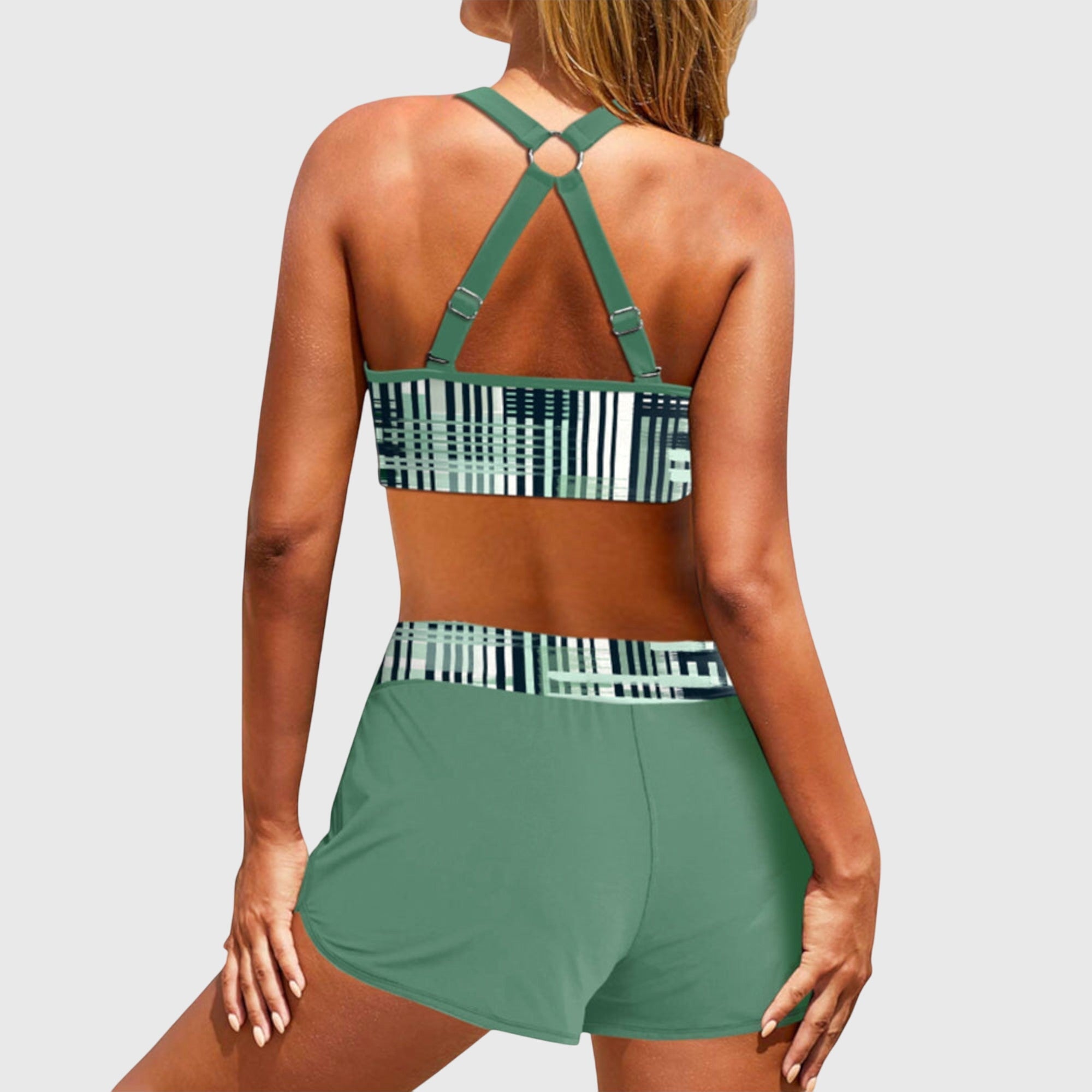 Janelle - High Waist Ribbed Bikini