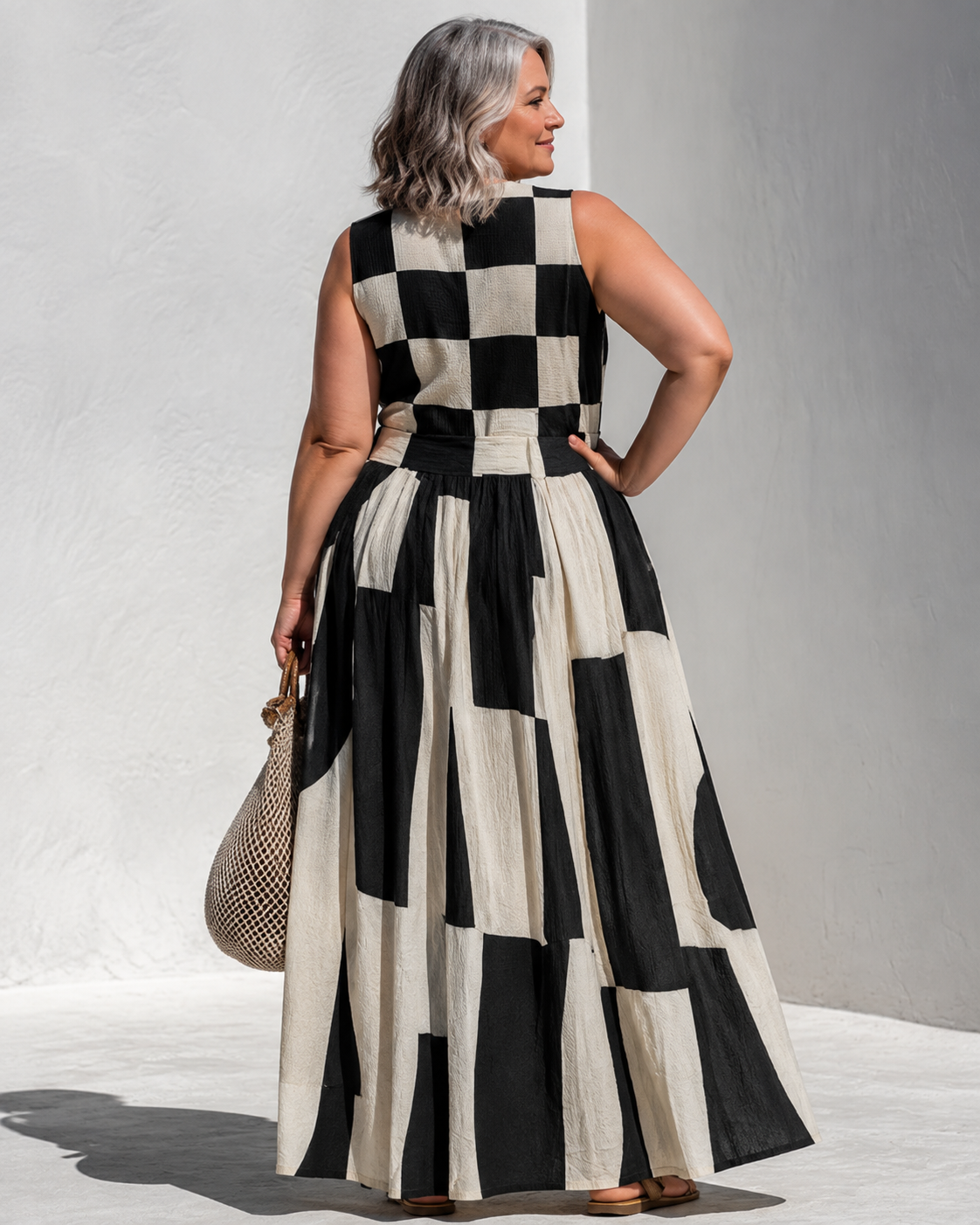 Lily™ | Elegant Tummy-Flattering Sleeveless Maxi Dress