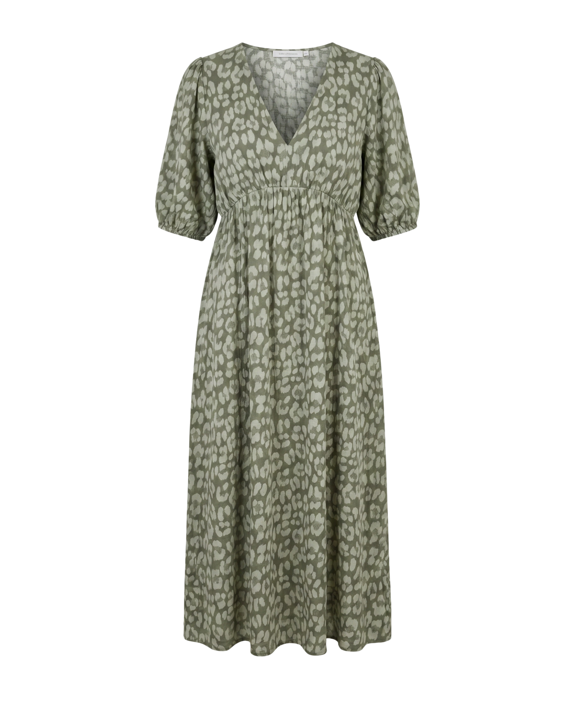 V-Neck A-Line Dress