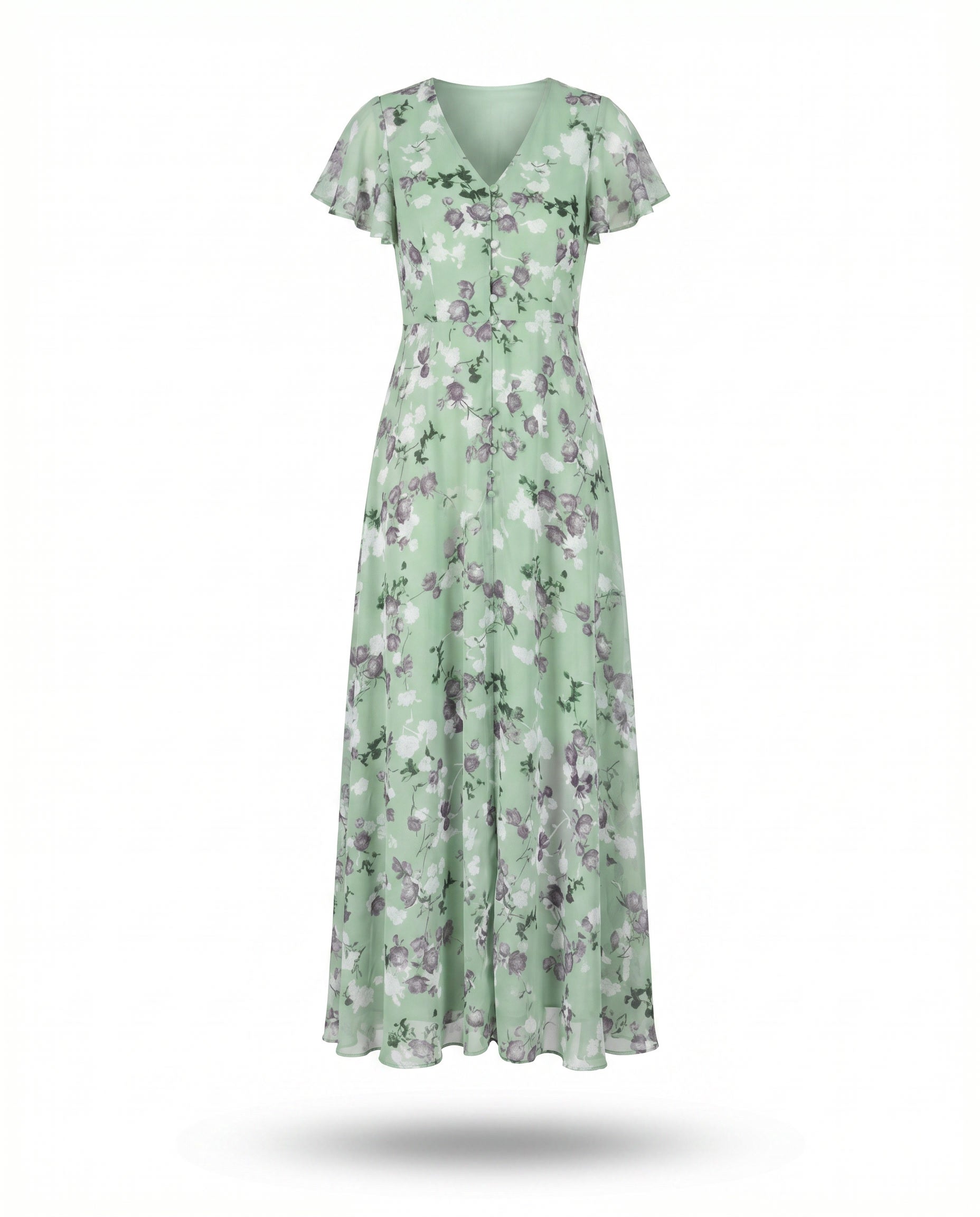 Floating Wrap Dress