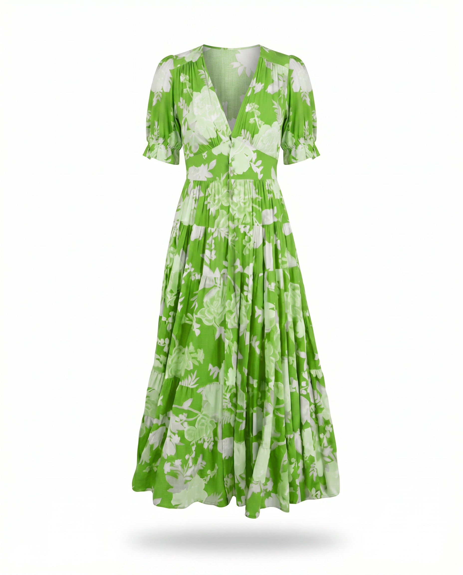 Field Print Dress