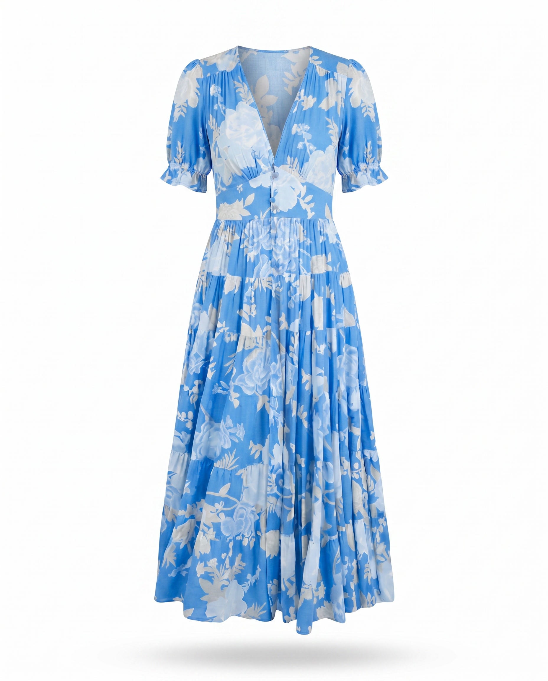 Field Print Dress