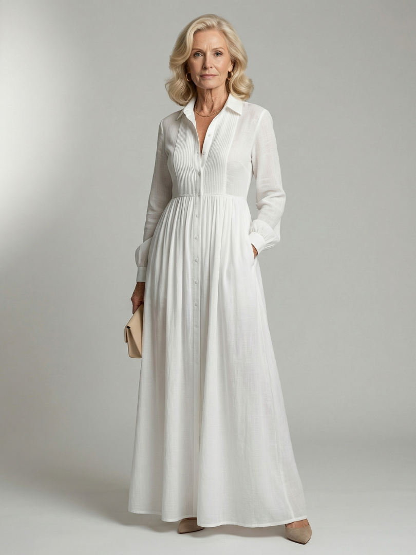 Genesis™ | Tummy-Flattering Maxi Dress