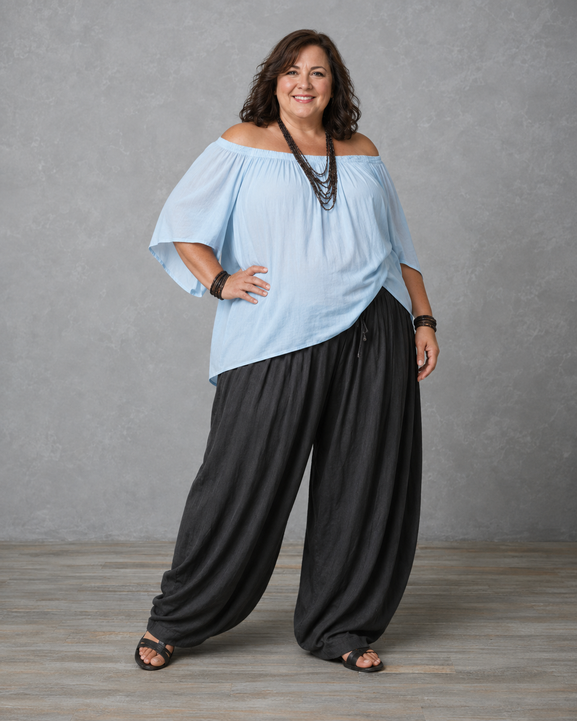 Hazel™ | Relaxed Off-Shoulder 2-Piece Set