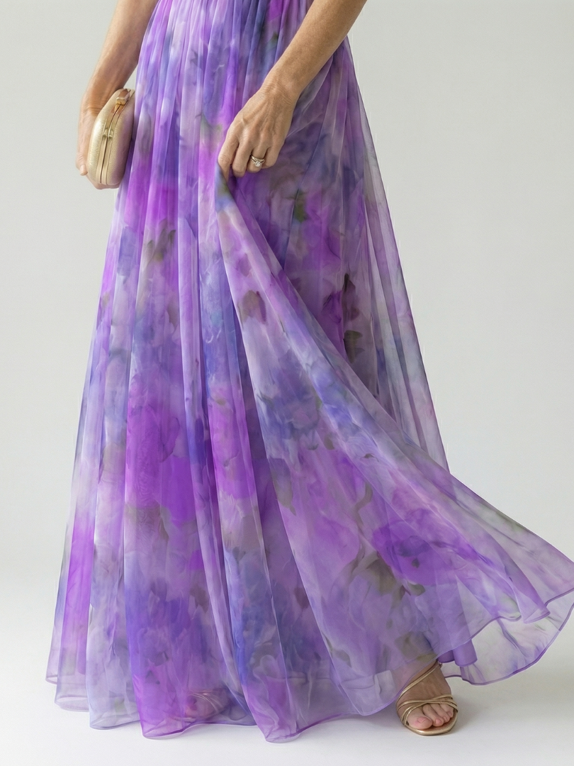 Megan™ | Tummy-Flattering Wrap Maxi Dress