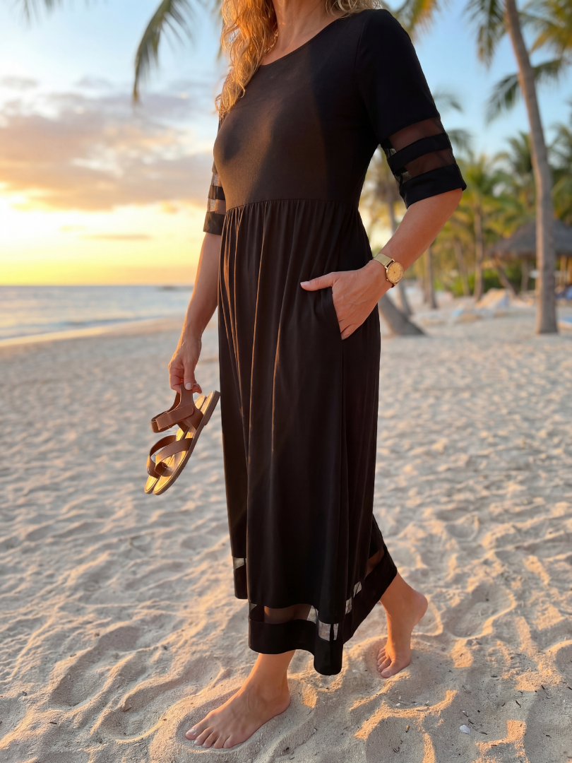 Kelsie | Evening Ease Midi Dress