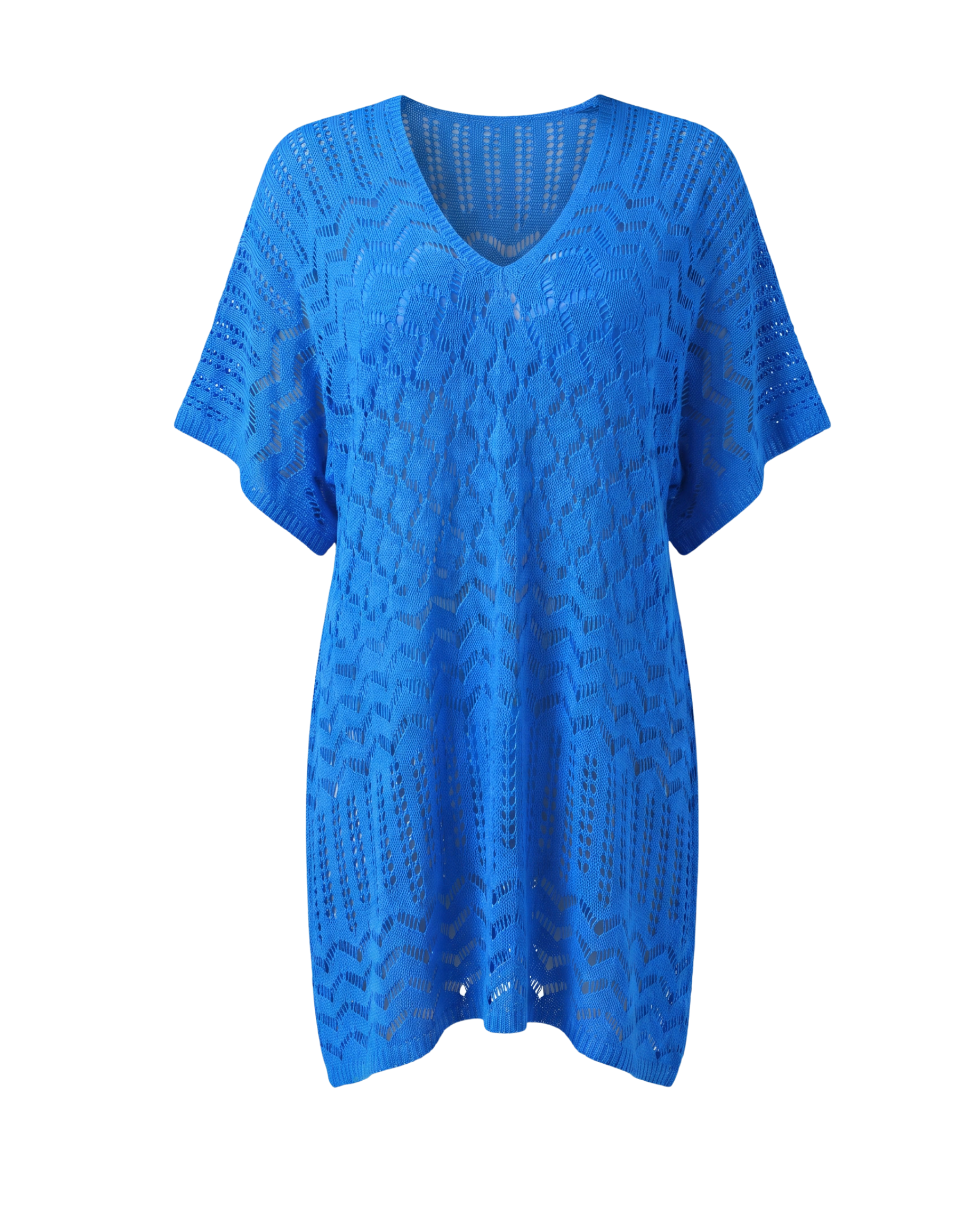 Striped Knit Cover-Up