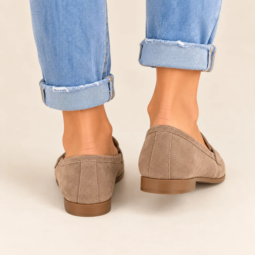 Patricia™ | Orthopedic Suede Slip-Ons with Pointed Toe