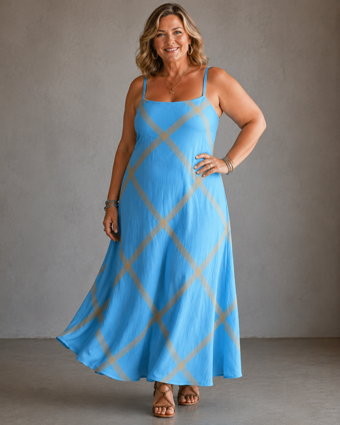 Cassia™ | Belly-Covering Maxi Dress
