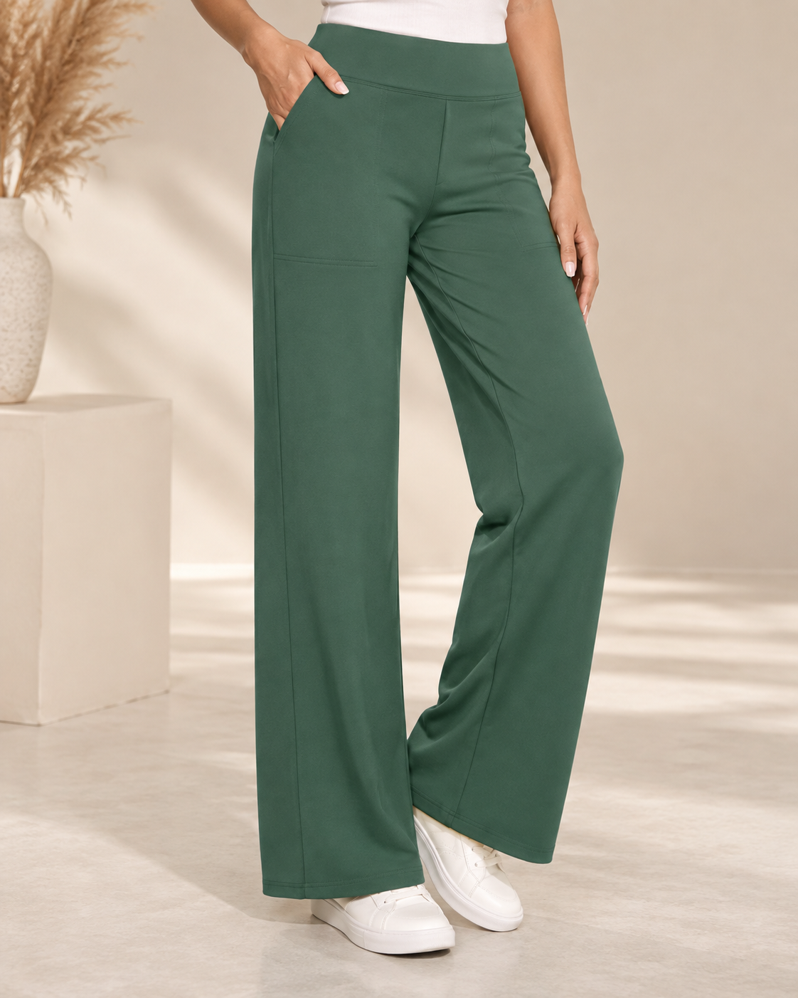 Lily™ | Comfortable Stretch Pants With Wide Legs (1+1 FREE)