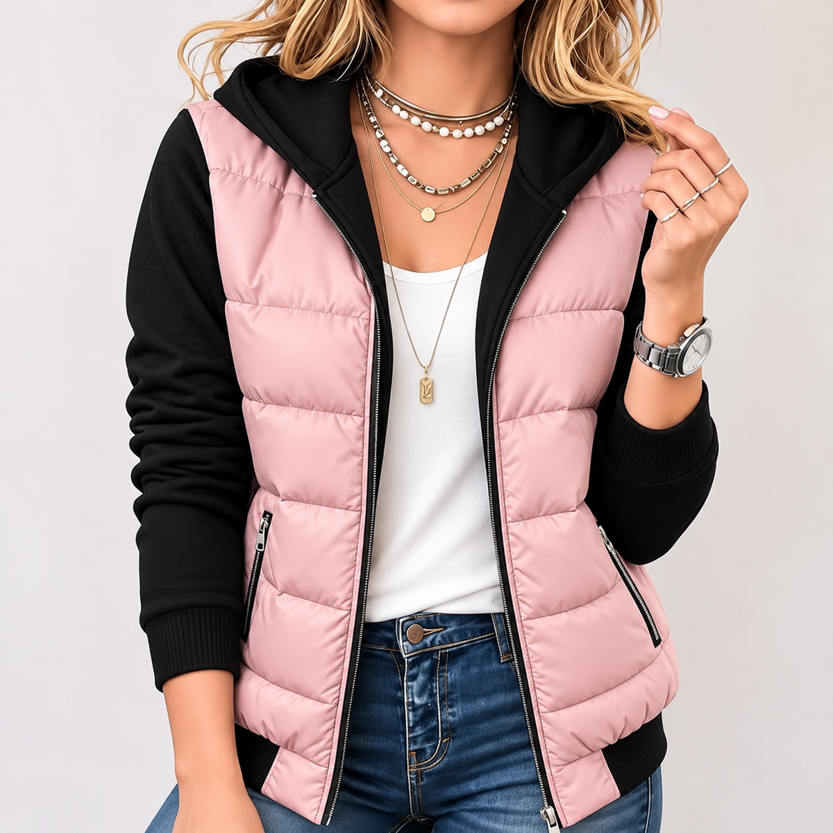 Donna™ | Padded Jacket with Hood