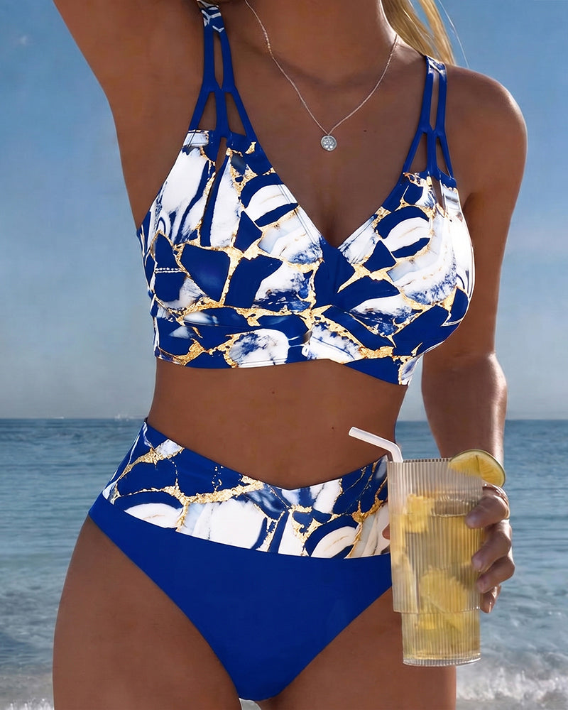 Cutout Strap Bikini Designer