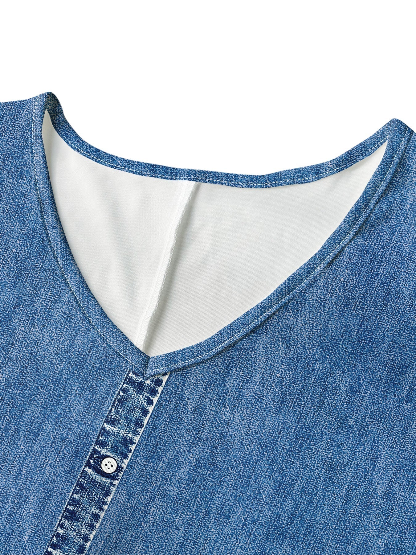 Hélène™ | Retro Denim Dress