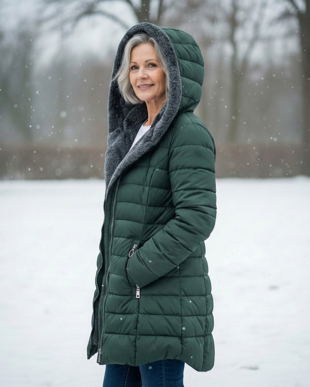Marilyn™ | Warm Padded Winter Jacket with Hood 2
