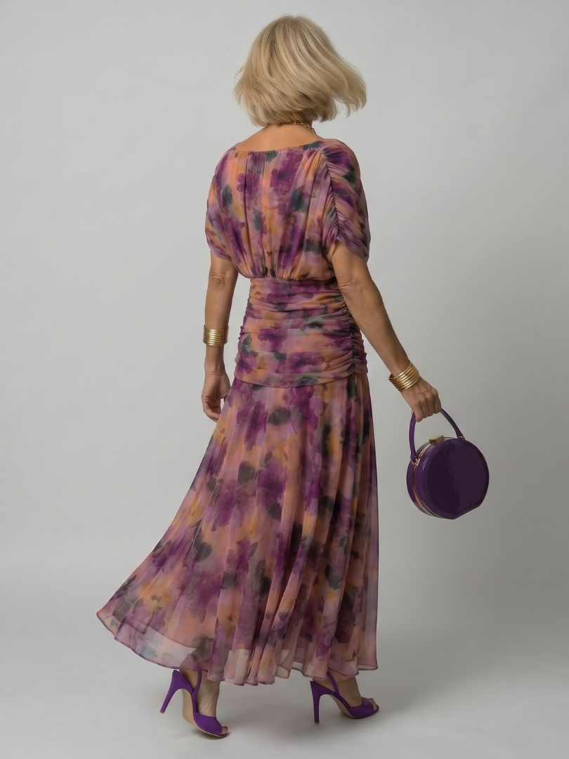 Samantha™ | Tummy-Flattering Midi Dress