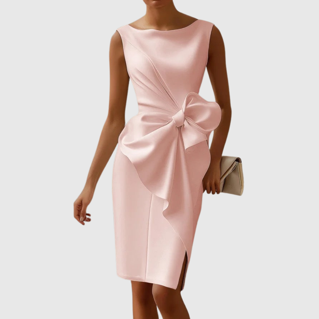 AINSLEY | Elegant Midi Dress