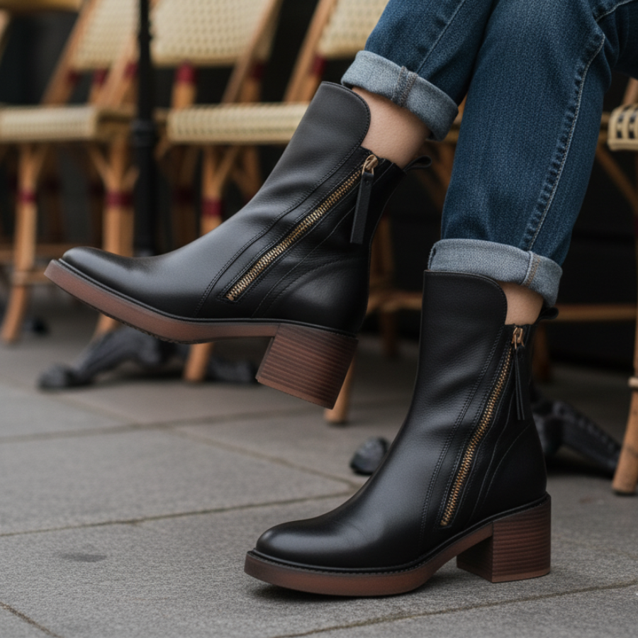 Beverly™ | Orthopedic Ankle Boots with Block Heel 7