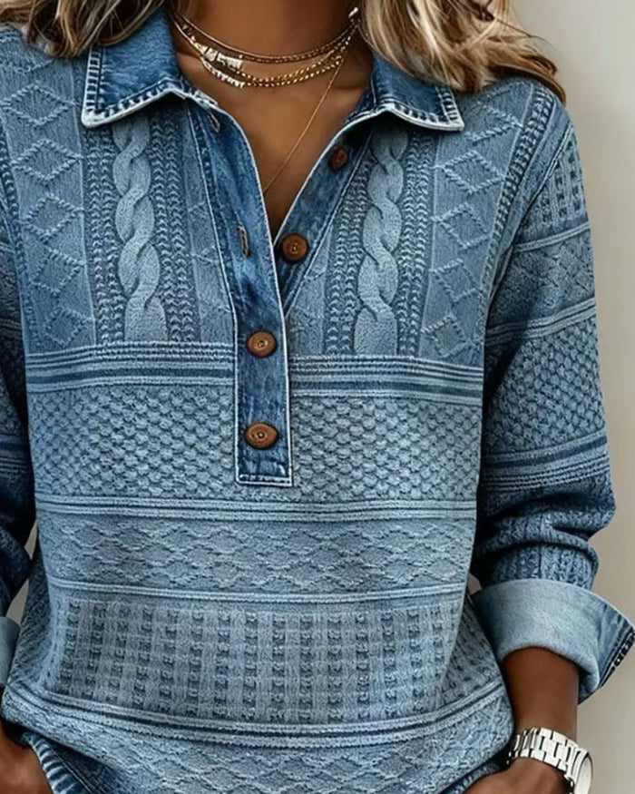 Riley | Stylish Collar Top