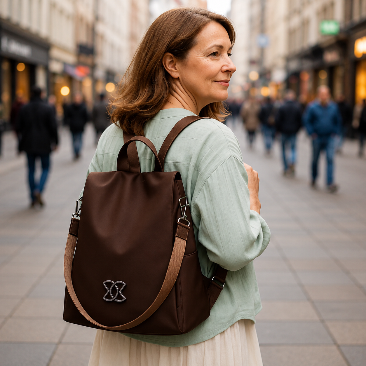 Stella™ | Elegant Anti-Theft Backpack with Hidden Zipper