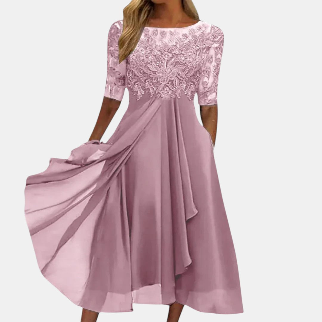 RHONDA | Elegant Lace Dress