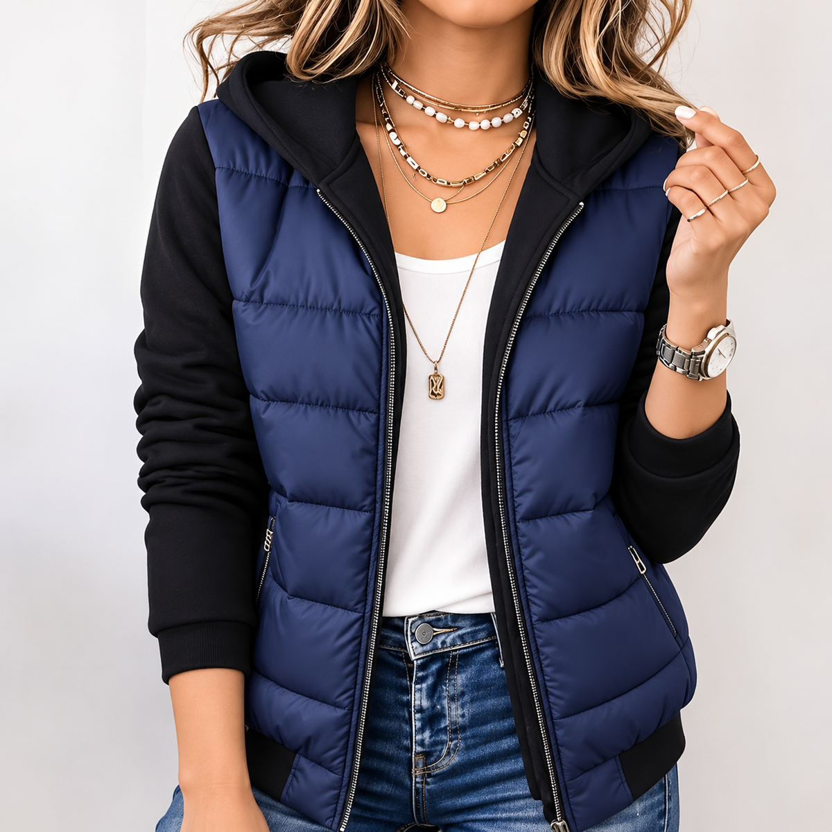 Donna™ | Padded Jacket with Hood
