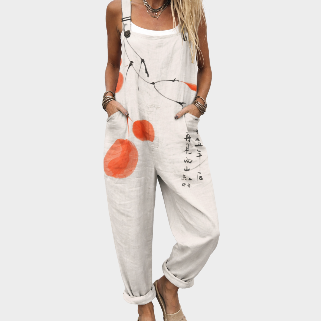 Comfortable Printed Jumpsuit