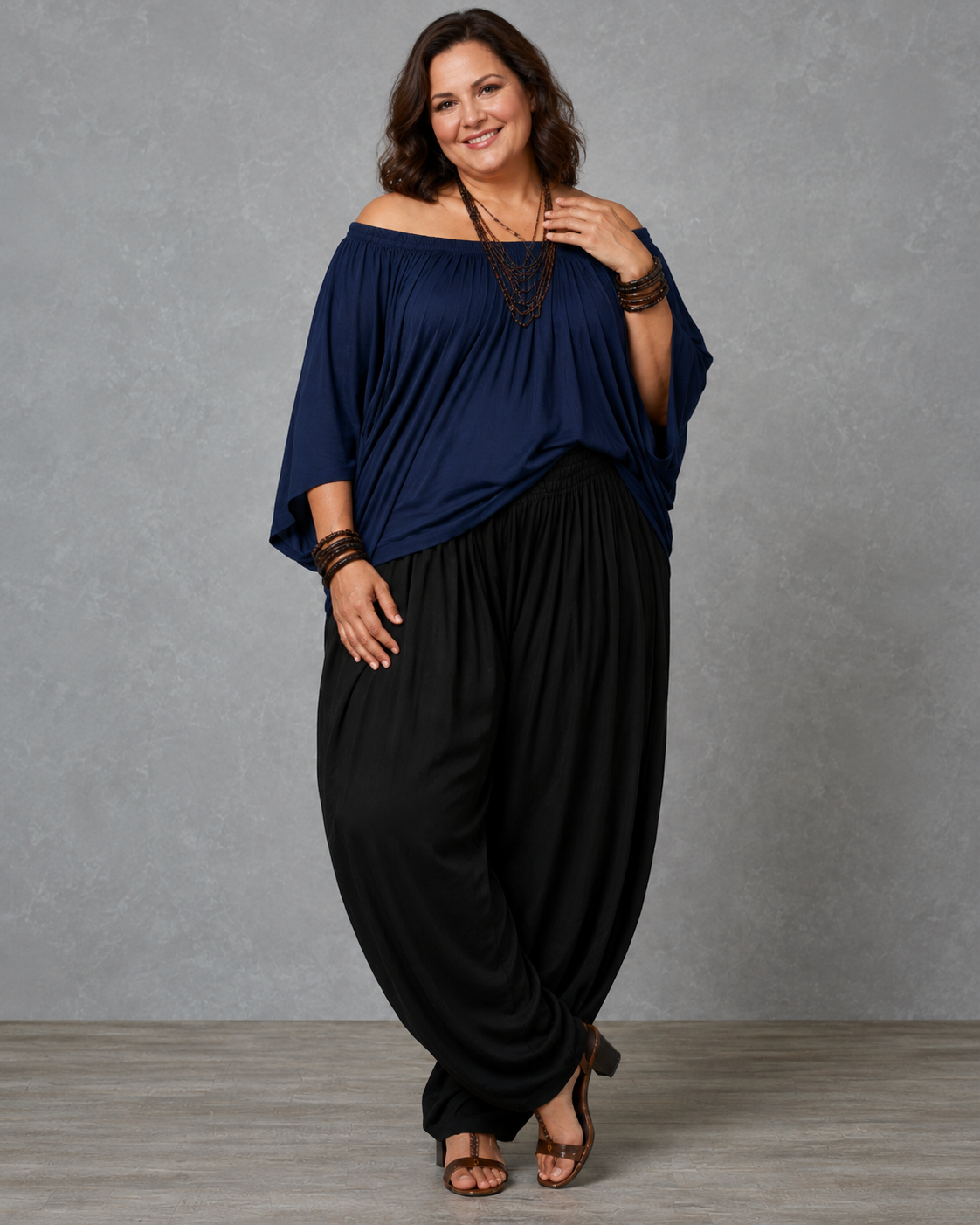 Hazel™ | Relaxed Off-Shoulder 2-Piece Set