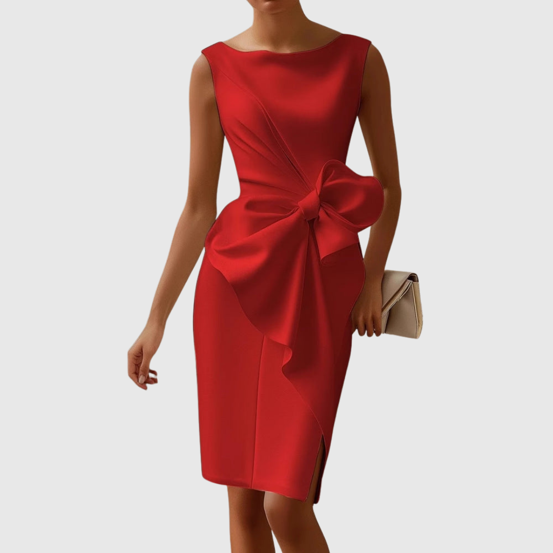 AINSLEY | Elegant Midi Dress