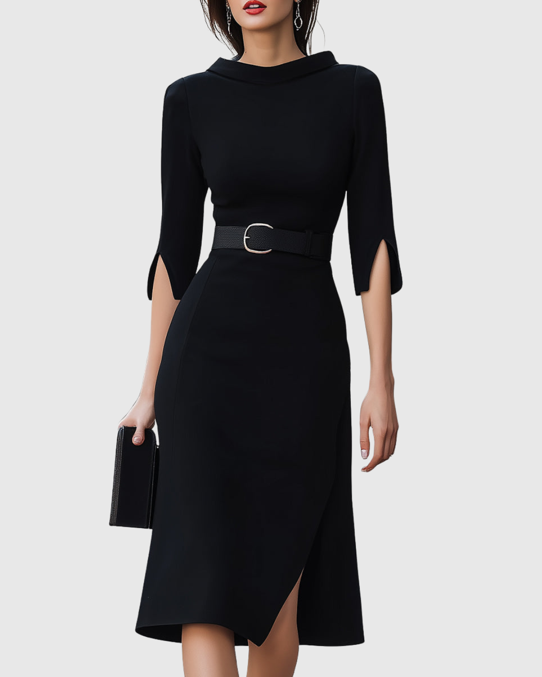 BLYTHEWYN | Classic Midi Dress