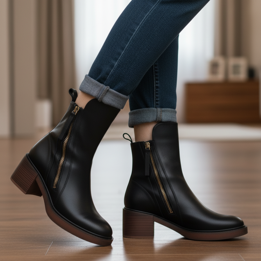 Beverly™ | Orthopedic Ankle Boots with Block Heel 13