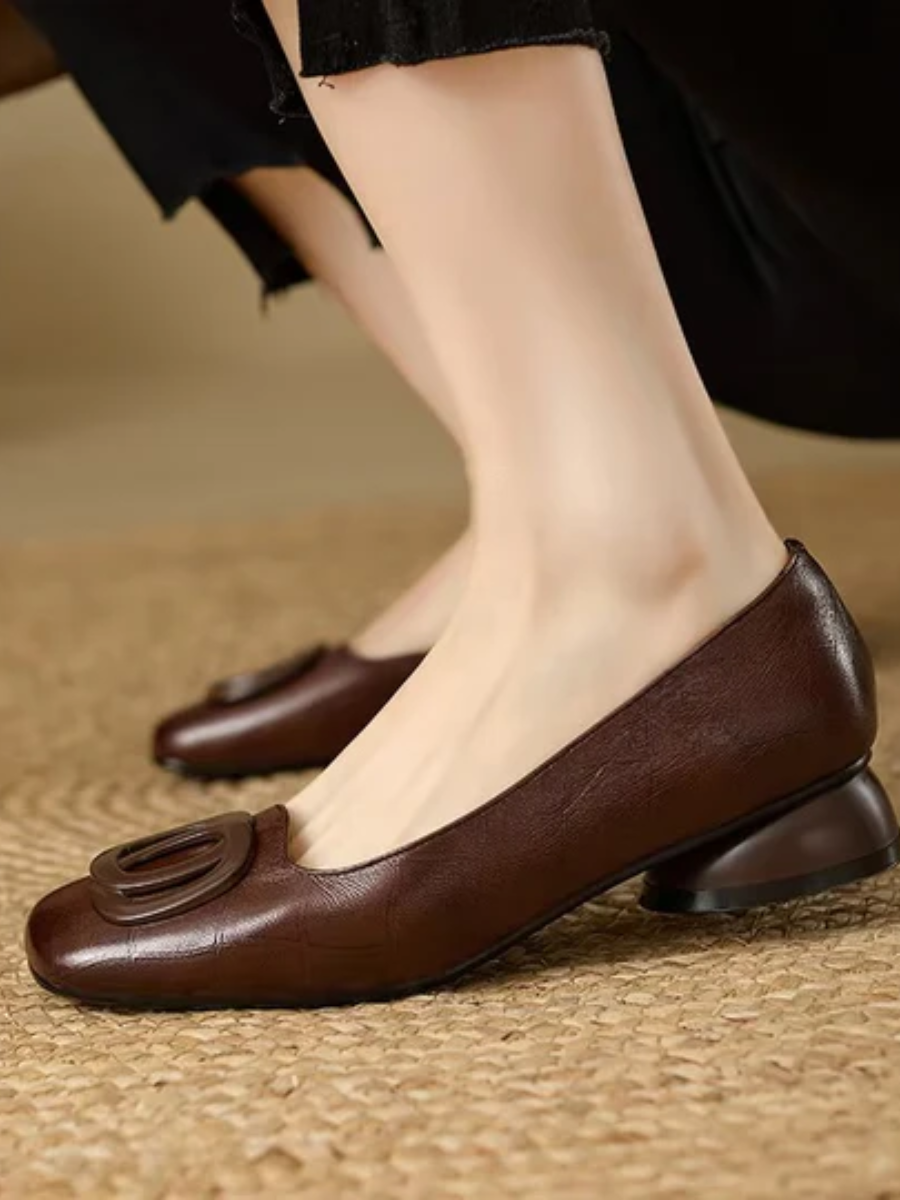 Nancy™ | Comfortable Orthopedic Ballerinas with Square Toe 5