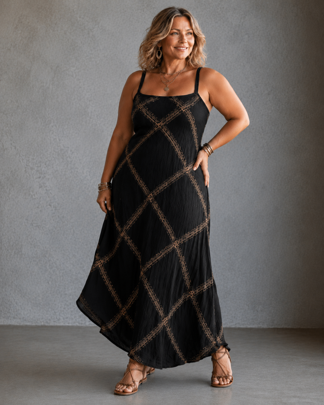 Cassia™ | Belly-Covering Maxi Dress