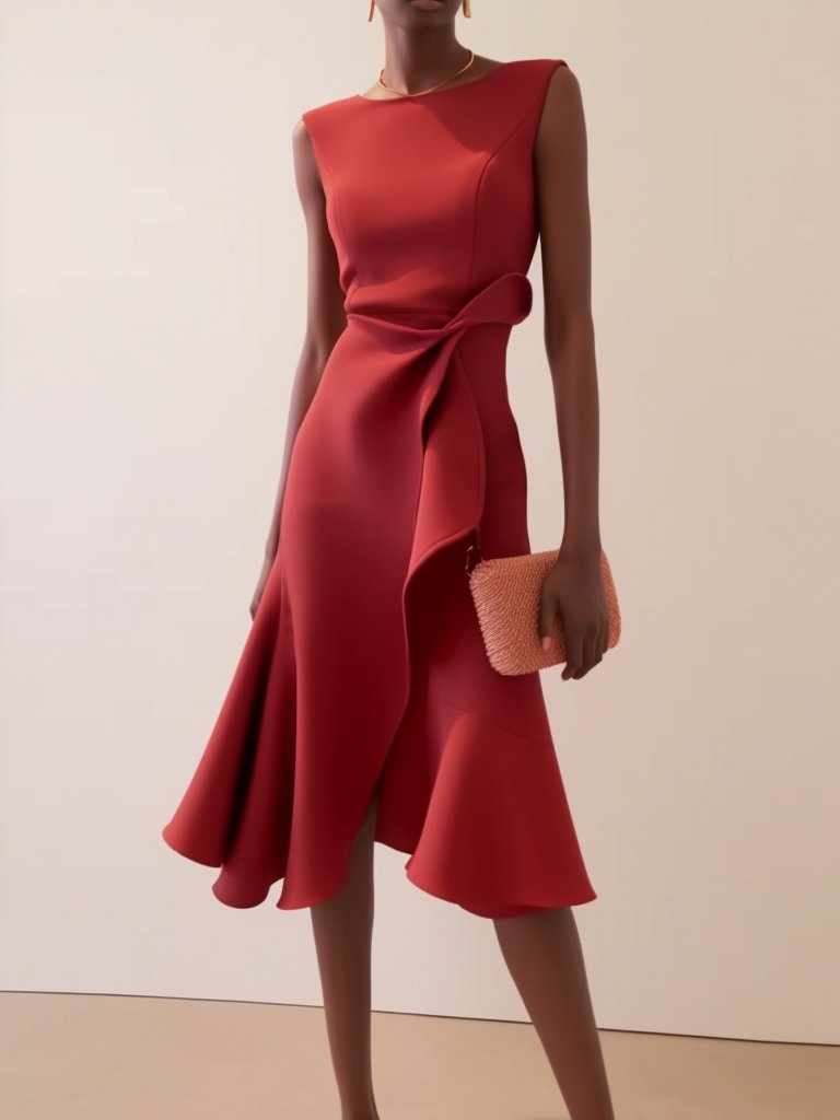 Darlene | Sophisticated Midi Dress