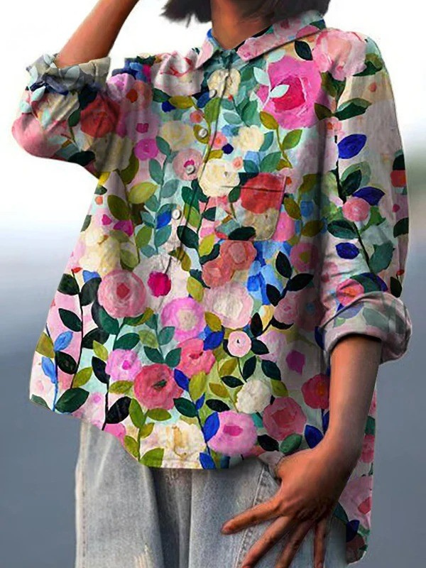 Leah - Casual Spring Shirt