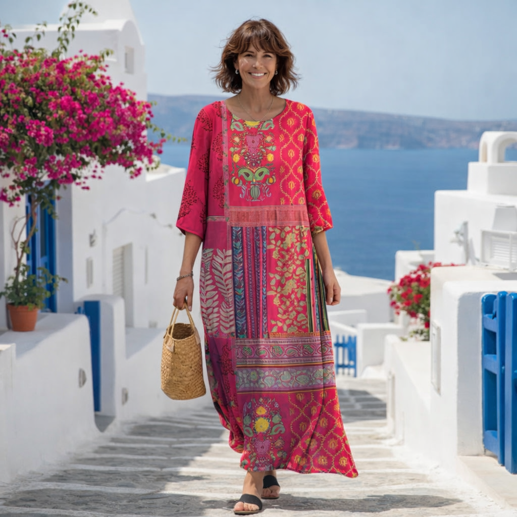 Mary™ | Tummy-Flattering Summer Dress