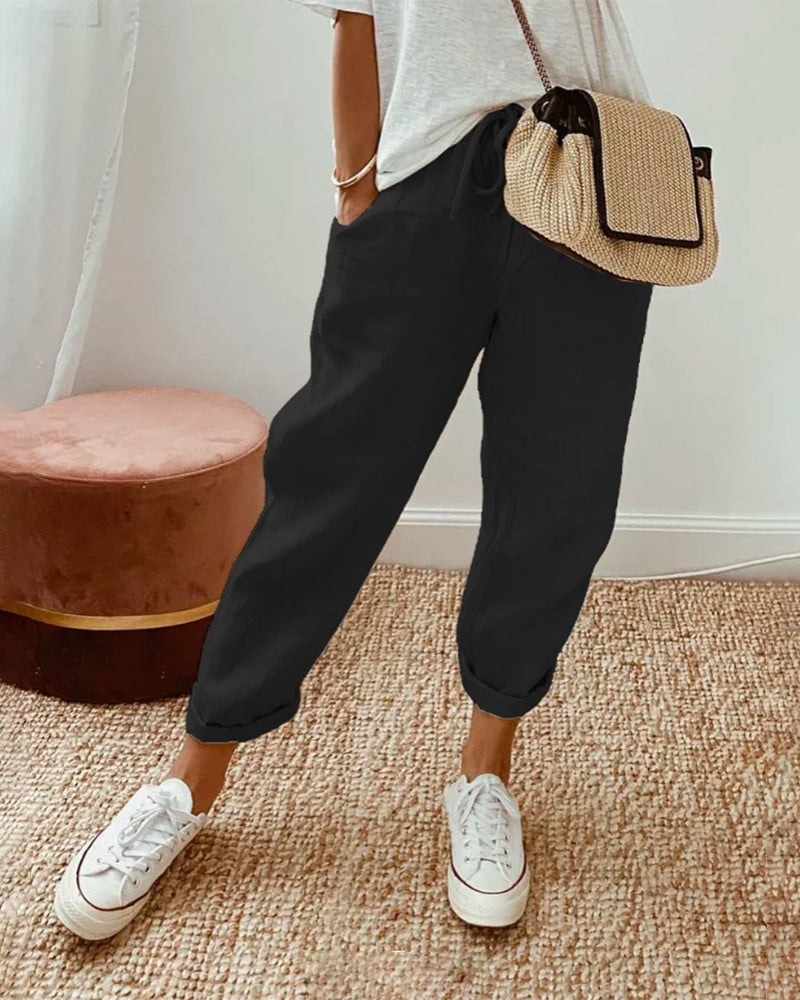 Flowing Comfortable Elegant Pants