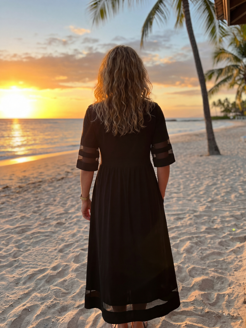 Kelsie | Evening Ease Midi Dress